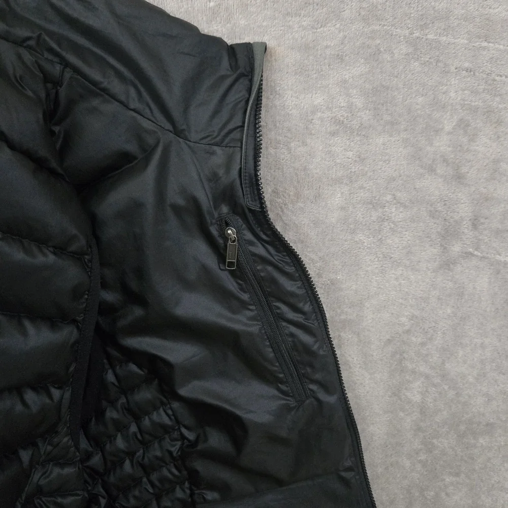 Patagonia Womens Down Sweater Vest Medium‎ Black Lightweight Packable Puffer - Picture 4 of 9